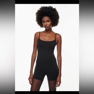 Aritzia Divinity Romper in black